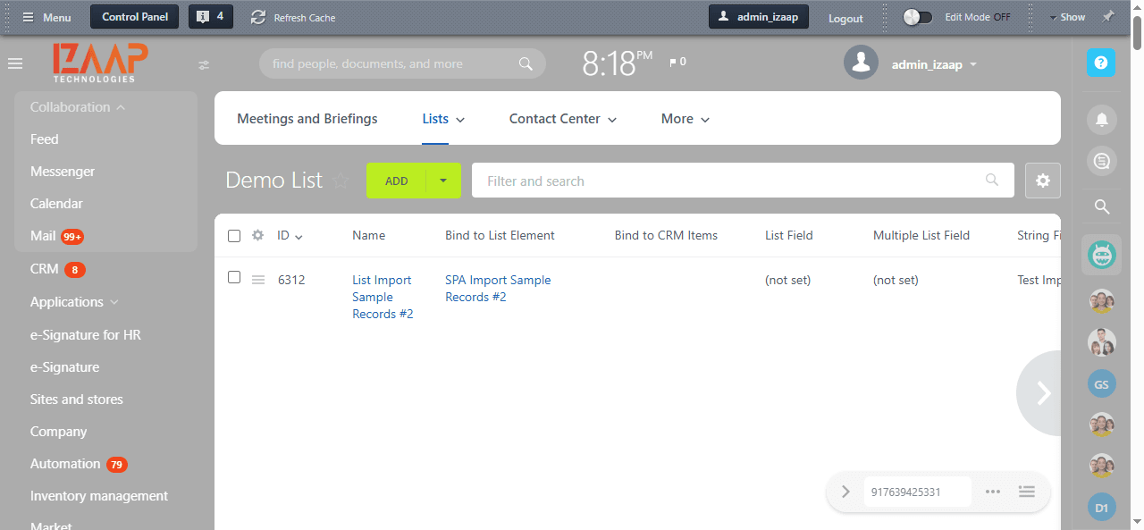 View Results & Repeat