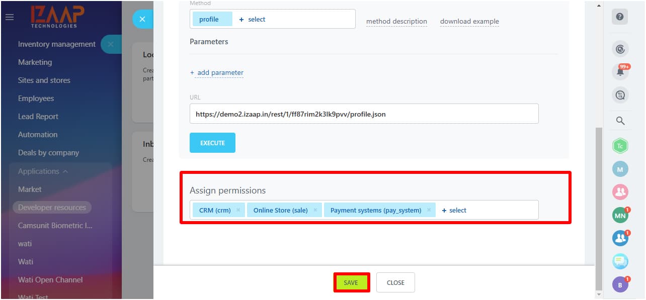 Configure App Settings