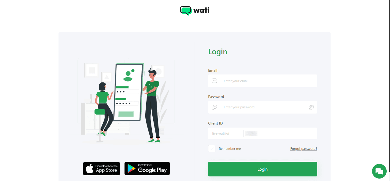 Obtain WATI Credentials